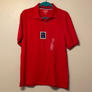 Club Room Red Polo, Medium